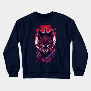 Shinobi Beast - Diseños de animales ninjas Crewneck Sweatshirt